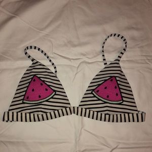 Hollister watermelon bikini top